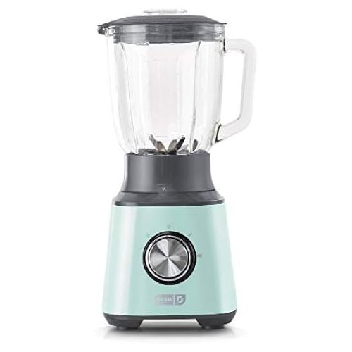  Dash Quest Countertop Blender 1.5L with Stainless Steel Blades for Coffee Drinks, Deserts, Frozen Cocktails, Purees, Shakes, Soups, Smoothies & More - Aqua