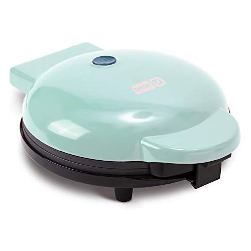  DASH 8” Express Electric Round Griddle for for Pancakes, Cookies, Burgers, Quesadillas, Eggs & other on the go Breakfast, Lunch & Snacks - Aqua