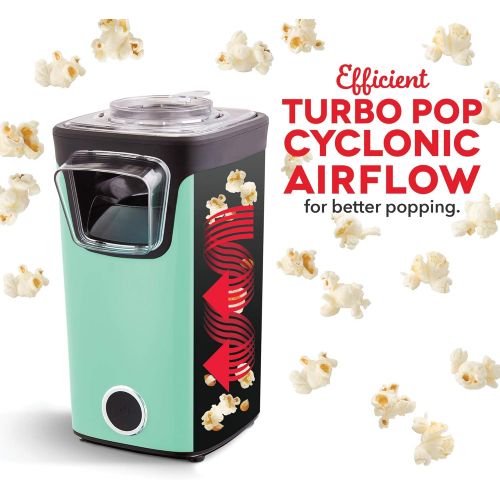  [아마존베스트]DASH DAPP155GBAQ06 Turbo POP Popcorn Maker, 8 Cups, Aqua