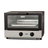 DASH Dash Compact Toaster Oven Cooker for Bread, Bagels, Cookies, Pizza, Paninis & More with Baking Tray, Rack + Auto Shut Off Feature - Graphite