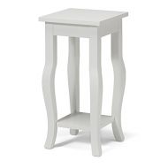 DASII Indoor Study Computer Desk Bedroom Modern Style Table White side table shelf