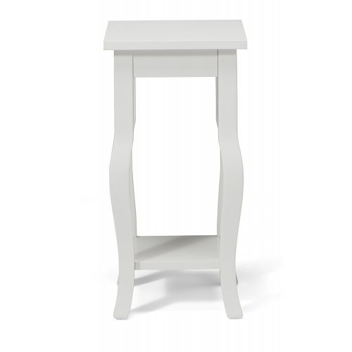  DASII Indoor Study Computer Desk Bedroom Modern Style Table White side table shelf