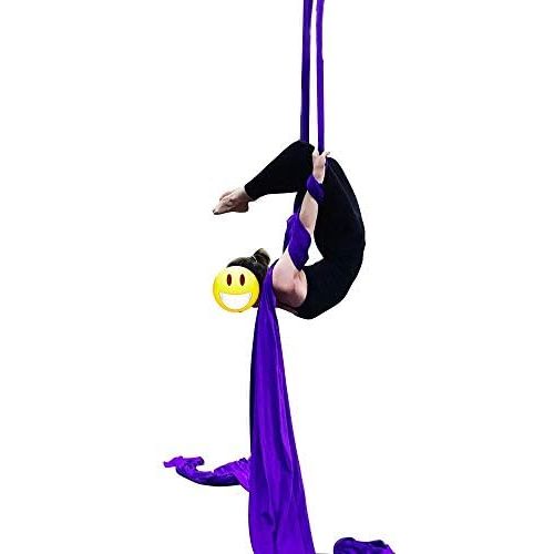  DASKING Premium Aerial Silks Equipment - Safe Deluxe Aerial Kit