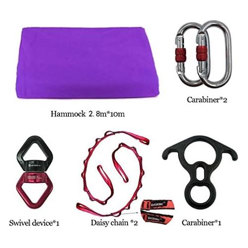  DASKING Premium Aerial Silks Equipment - Safe Deluxe Aerial Kit