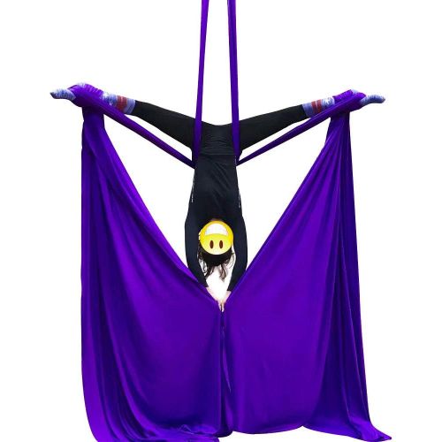  DASKING Premium Aerial Silks Equipment - Safe Deluxe Aerial Kit