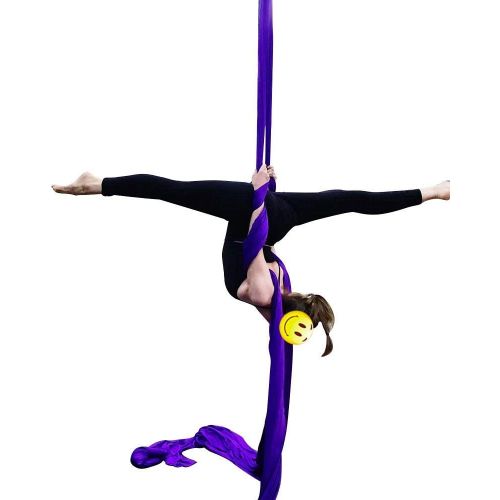  DASKING Premium Aerial Silks Equipment - Safe Deluxe Aerial Kit