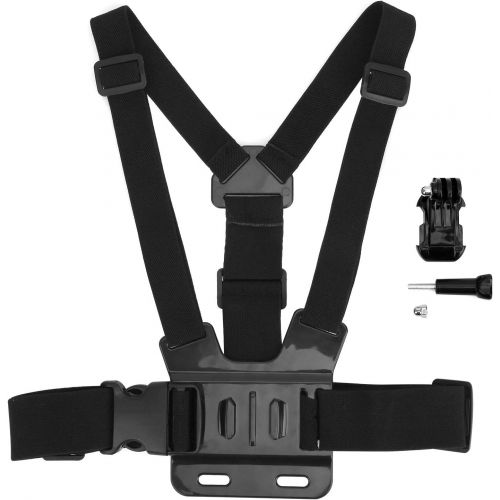  DAUERHAFT Adjustable Camera Chest Strap Mount Belt, Camera Chest Strap Mount Belt for Nylon, Camera Chest Mount Harness, Chest Strap,Durable in Use,for DJI OSMO Action, for Gopro 9