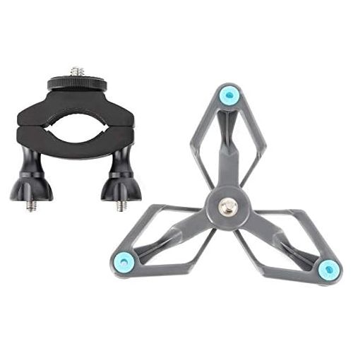  [아마존베스트]DAUERHAFT Camera bicycle holder, camera handlebar mount, practical, well-designed, stable performance for better photos