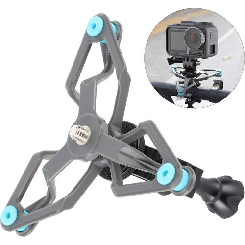  [아마존베스트]DAUERHAFT Camera bicycle holder, camera handlebar mount, practical, well-designed, stable performance for better photos