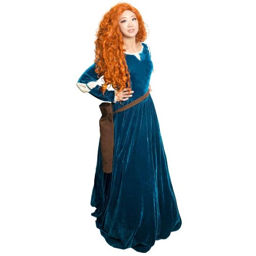  DAZCOS US Size Adult Brave Princess Cosplay Costume and Quiver