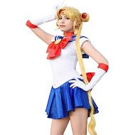 할로윈 용품DAZCOS Adult US Size Bunny Tsukino Usagi Cosplay Costume