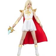 할로윈 용품DAZCOS Womens Shera Cosplay Costume Dress With Cloak