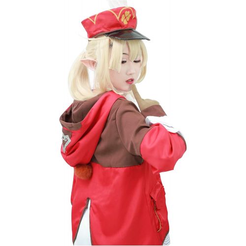  할로윈 용품DAZCOS Women Genshin Impact Klee Cosplay Costume for Halloween