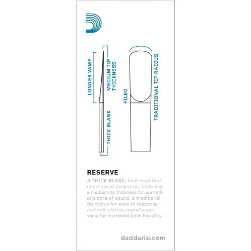  DAddario Daddario Reserve Bass Clarinet - 3.5