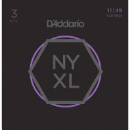 DAddario NYXL1149-3P Nickel Wound Electric Guitar Strings, Medium, 11-49, 3 Sets