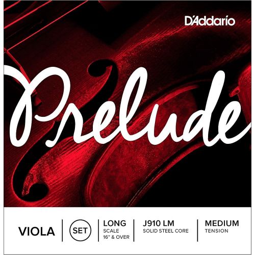  DAddario Prelude Viola String Set, Long Scale, Medium Tension