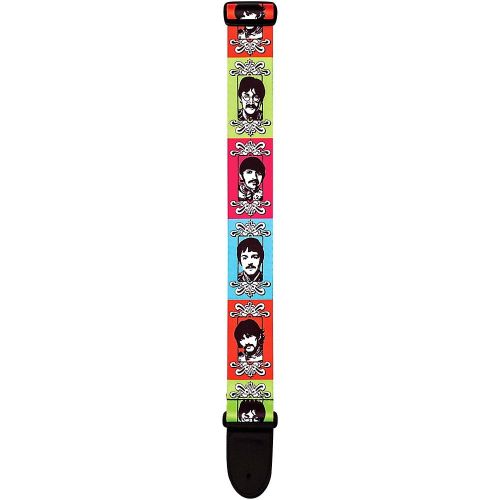  DAddario Planet Waves Beatles Sgt. Peppers Lonely Hearts Club Band 50th Anniversary Guitar Strap Sergeant Peppers 2 in.