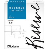 DAddario Daddario Reserve Clarinet Reeds Bb Clarinet #2.5