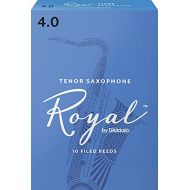 D'Addario Woodwinds Royal by DAddario RKB1040 Tenor Sax Reeds, Strength 4.0, 10-pack