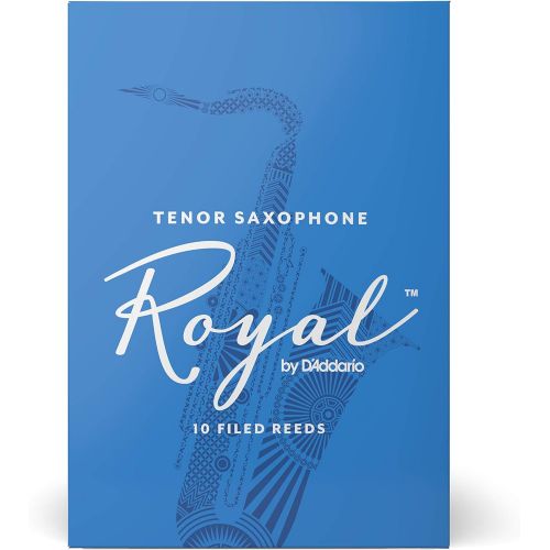  D'Addario Woodwinds Royal by DAddario RKB1040 Tenor Sax Reeds, Strength 4.0, 10-pack