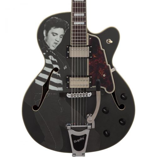  DAngelico},description:Inspired by the King of Rock and Roll, DAngelico is proud to offer a limited run of the all-new Elvis Presley 175. Featuring iconic artwork, custom inlays, a