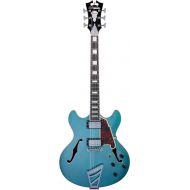 DAngelico Premier DC 12-String Semi-Hollow Electric Guitar - Ocean Turquoise