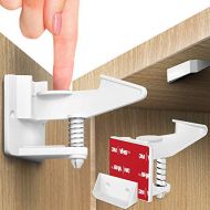 [아마존베스트]Daily Best Kitchen Cabinet Locks Child Safety - Adhesive Child Proof Cabinet Locks - Baby Safety Cabinet Locks - Quick and Easy Child Locks for Cabinets and Drawers - Corner & Door Guards, So