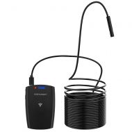 [아마존 핫딜]  [아마존핫딜]DBPOWER 2MP HD WiFi Endoscope Semi-Rigid Cable 6 Adjustable Led IP67 Waterproof Borescope Inspection Snake Camera for Android, iPhone, iPad, Samsung&Tablet (3.5M/11.5ft)