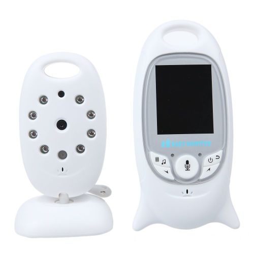  DBPOWER 2.0 Color LCD 2-Way Talk Automatic Night Vision Temperature Monitoring Wireless Security Digital Video Baby Monitor Security IR LED Camera
