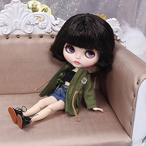  DBS Fortune Days Customize Blyth (with Theme Suit), 12 Inch Doll with Hand Painted Eyelid and 19 Movable Joints Body(CUS001, 30cm)