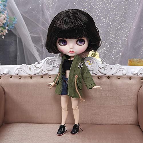  DBS Fortune Days Customize Blyth (with Theme Suit), 12 Inch Doll with Hand Painted Eyelid and 19 Movable Joints Body(CUS001, 30cm)