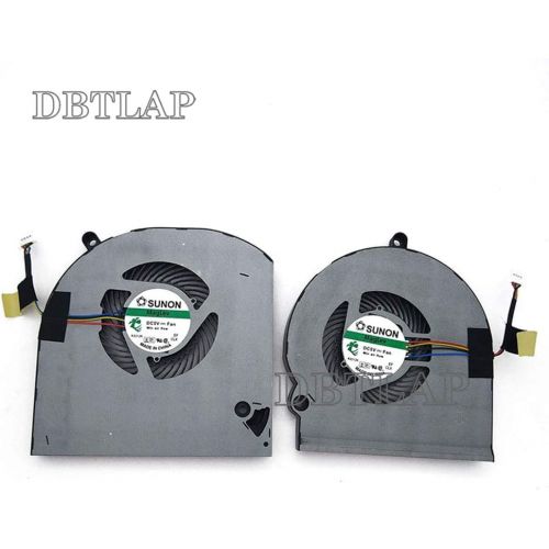  DBTLAP Fan for Dell Alienware 15 R3 R4 CPU + GPU Fan EG75070S1-C270-S9A EG75070S1-C260-S9A