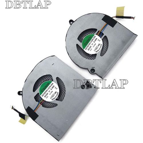  DBTLAP Fan for Dell Alienware 15 R3 R4 CPU + GPU Fan EG75070S1-C270-S9A EG75070S1-C260-S9A