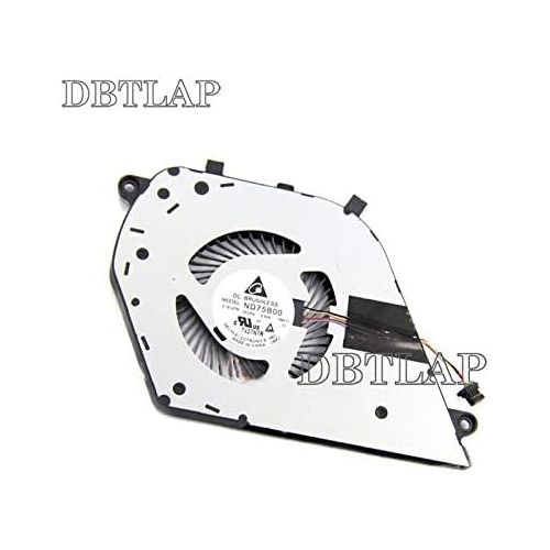  DBTLAP New Laptop CPU Cooling Fan for DELL 7573 023.1009J.0011 ND75B00-16M17 CN-0Y64H5 0Y64H5 Y64H5 Fan