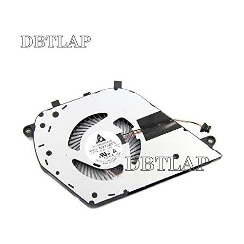 DBTLAP New Laptop CPU Cooling Fan for DELL 7573 023.1009J.0011 ND75B00-16M17 CN-0Y64H5 0Y64H5 Y64H5 Fan
