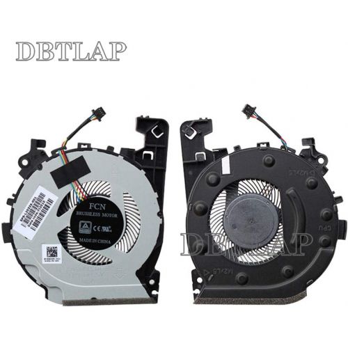  DBTLAP New Laptop a Pair Cooling Fan for HP Pac Gaming 4 Green Blade Pavilion 15-CX 15-CX0061TX CX0062TX Fan