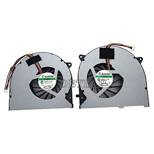  DBTLAP New Fan for ASUS G75 G75V G75VW G75VW-DS71 G75VW-TH7 G75VX CPU + GPU Cooler Cooling Fans