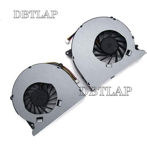  DBTLAP New Fan for ASUS G75 G75V G75VW G75VW-DS71 G75VW-TH7 G75VX CPU + GPU Cooler Cooling Fans