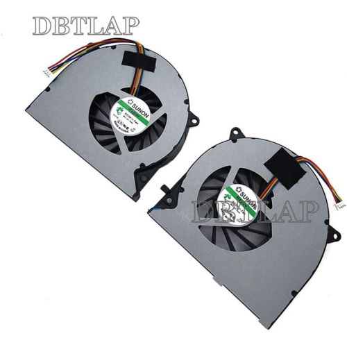  DBTLAP New Fan for ASUS G75 G75V G75VW G75VW-DS71 G75VW-TH7 G75VX CPU + GPU Cooler Cooling Fans