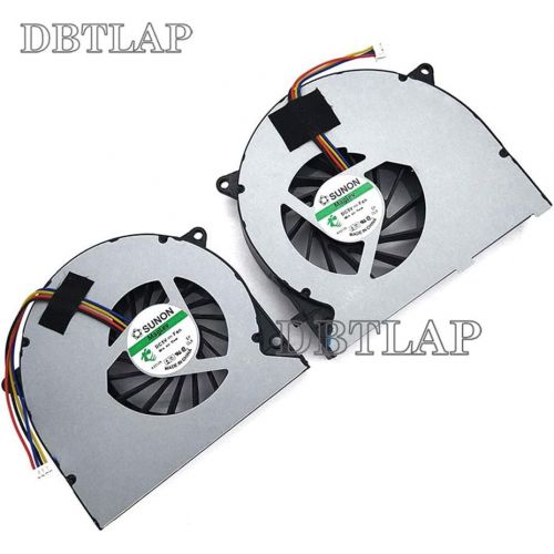  DBTLAP New Fan for ASUS G75 G75V G75VW G75VW-DS71 G75VW-TH7 G75VX CPU + GPU Cooler Cooling Fans