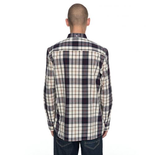  DC Mens Atura Long Sleeve Plaid Shirt