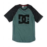 DC Mens Master Raglan Graphic T-Shirt