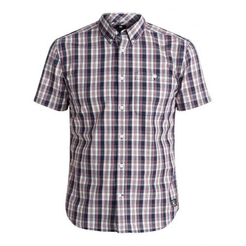  DC Mens Atura 4 Short Sleeve Button Down Woven Shirt