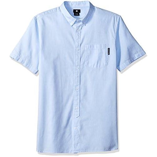  DC Mens Classic Oxford Light Short Sleeve