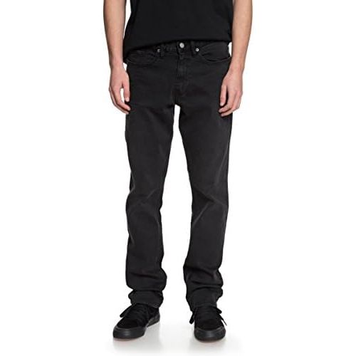  DC Mens Worker Straight Medium Grey