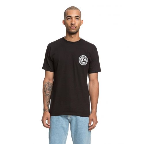  DC Mens Circle Star Fb Short Sleeve Tee Shirt