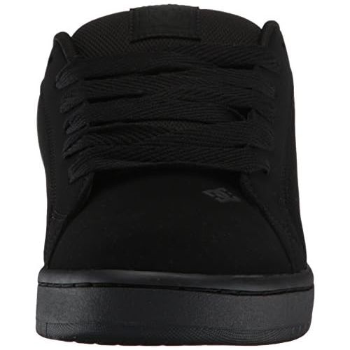  DC Mens Court Graffik SE Skate Shoe, Black/White/Grey, 7 D M US