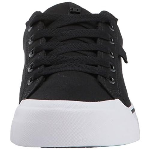  DC Womens Danni Tx Se Skate Shoe, Black/Black/White, 5 B US