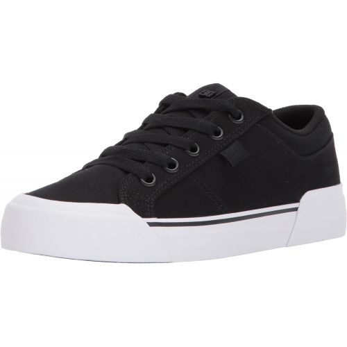  DC Womens Danni Tx Se Skate Shoe, Black/Black/White, 5 B US