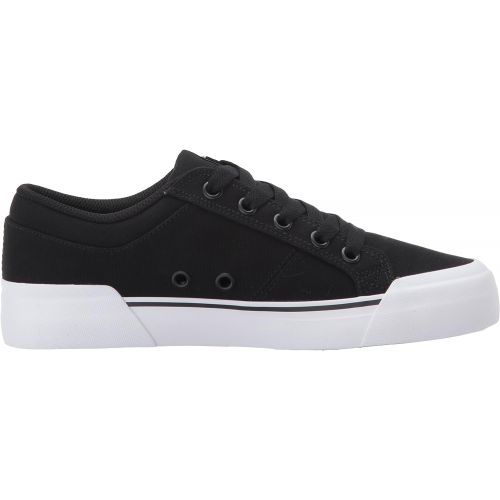  DC Womens Danni Tx Se Skate Shoe, Black/Black/White, 5 B US